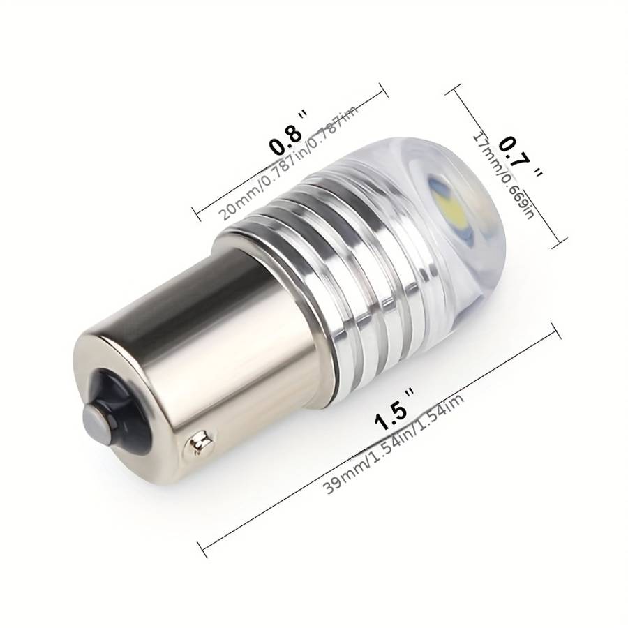 Car Lights Color Red Model 1157 Bay15D P21 5W