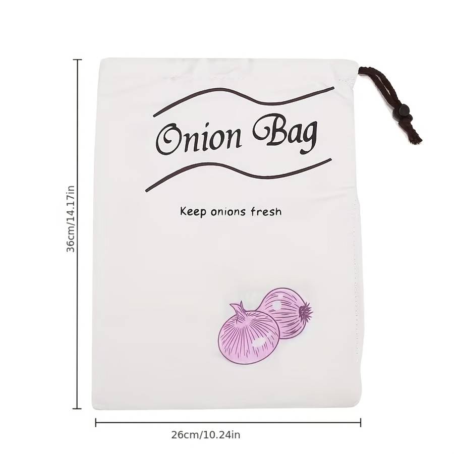 Food Storage Bags Quantity 2Pcs Potatoonion