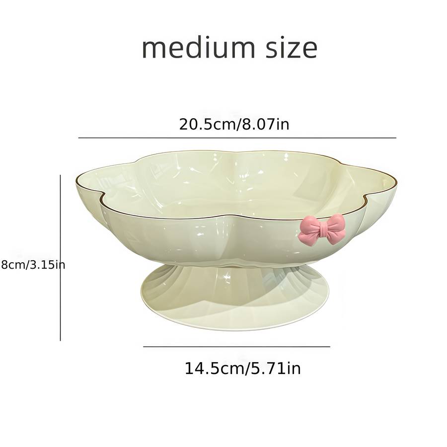 Bowl Color Solid Color Fruit Plate Itemsmedium
