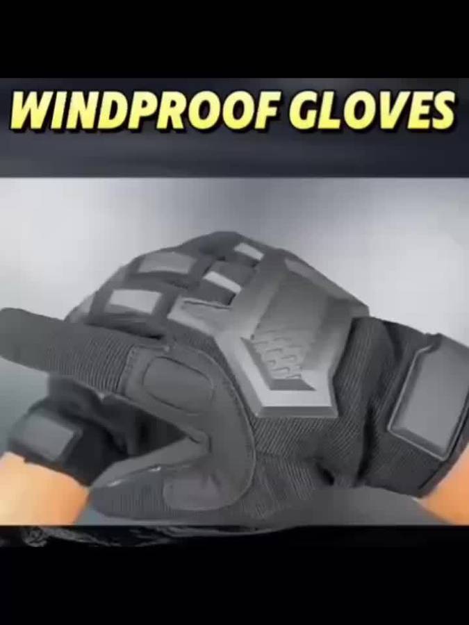 Winter Gloves Color Black Size M