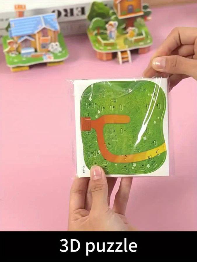 Building Toy Architectural Model Toy Set Quantity 12Pcs