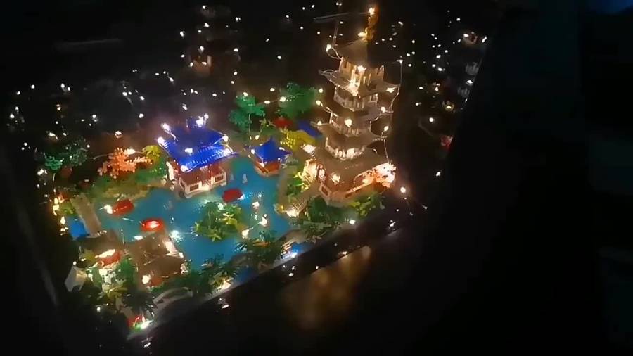 Building Toy Architectural Model Toy Set