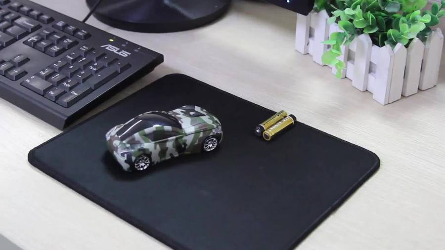 Mouse Color Camouflage Green