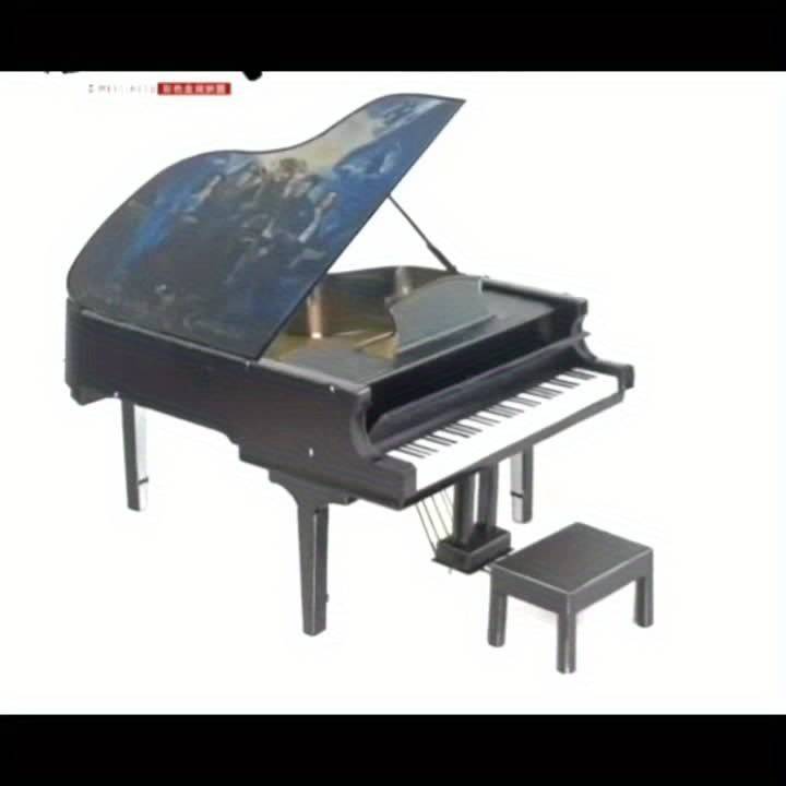 3D Puzzle Musical Instrument Model Color Cello