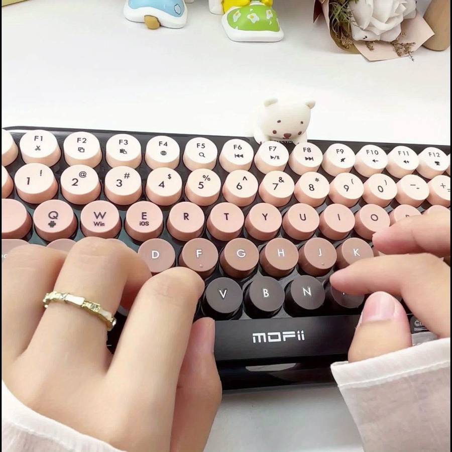 MOFII Wireless Keyboard Mint Green