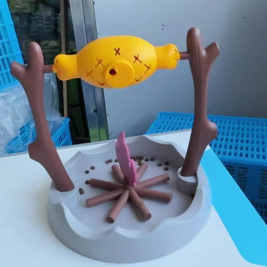 Pet supplies Style Slow Food Pot in the Shape of a Barbecue