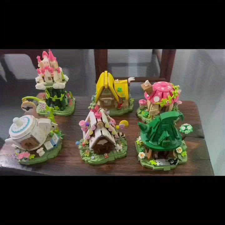 Building Toy Architectural Model Toy Set Model D012 5