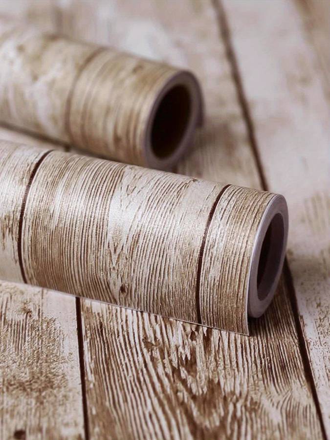 Self Adhesive Floor Stickers 5.0Meter*44.96Cm Old Wood Grain