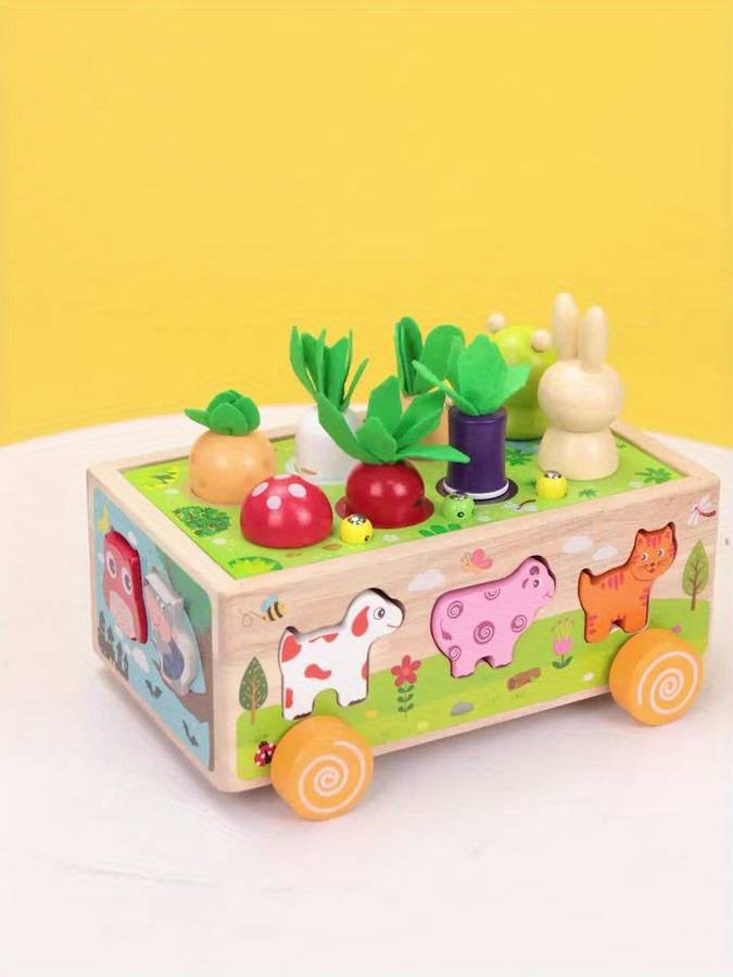 Childrens Toys Style Happy Farm Animal Car