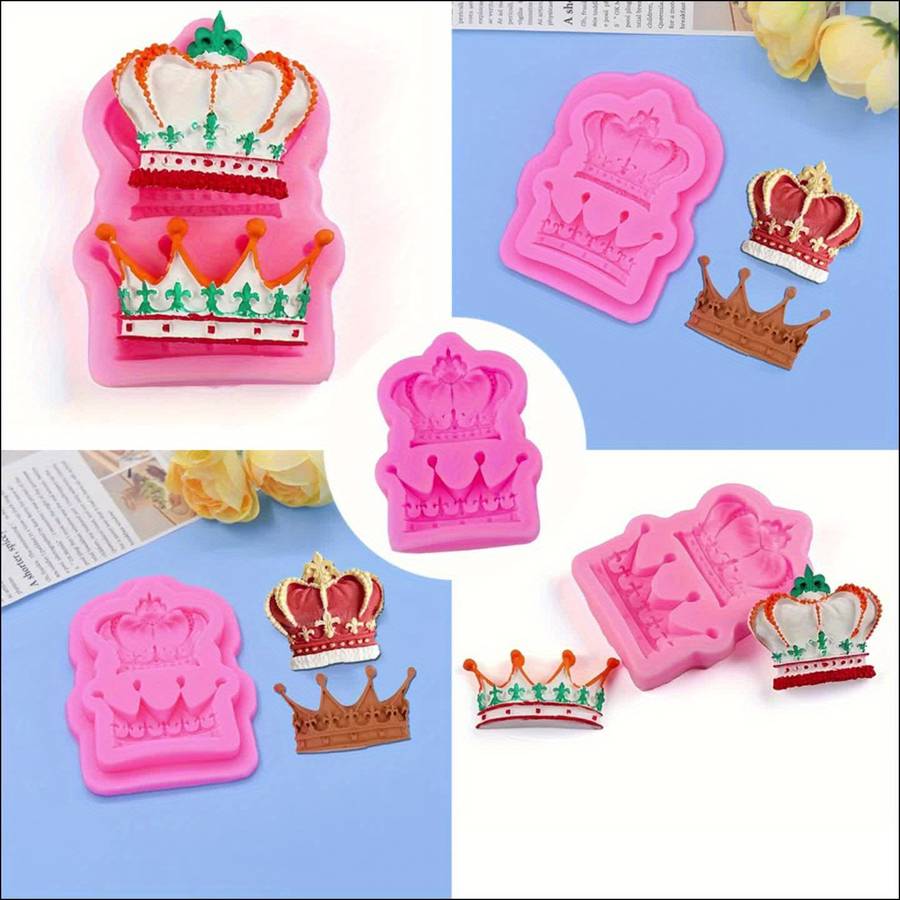 Suitable For Baking Molds Items Crown Silicone Mold