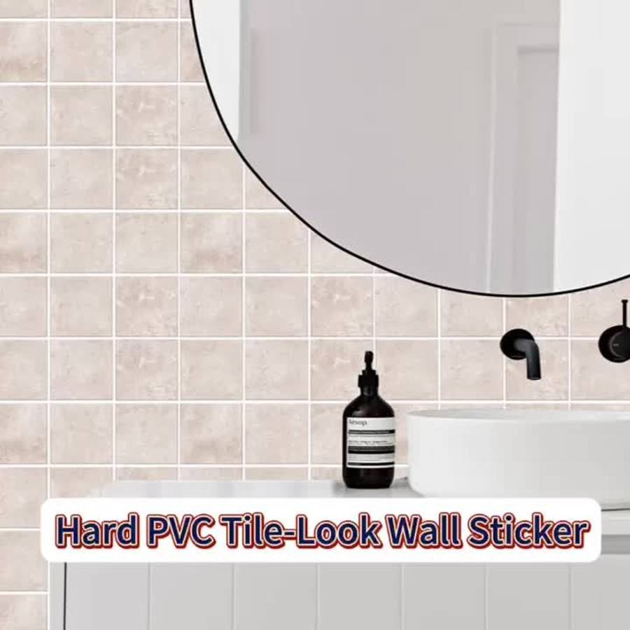 Floor Stickers Color Pink Size 29.5X29.5Cm Is 11.6X11.6Inch