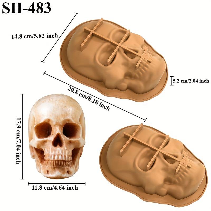 Suitable For Baking Molds Model 2 Piece Halloween Sh 483