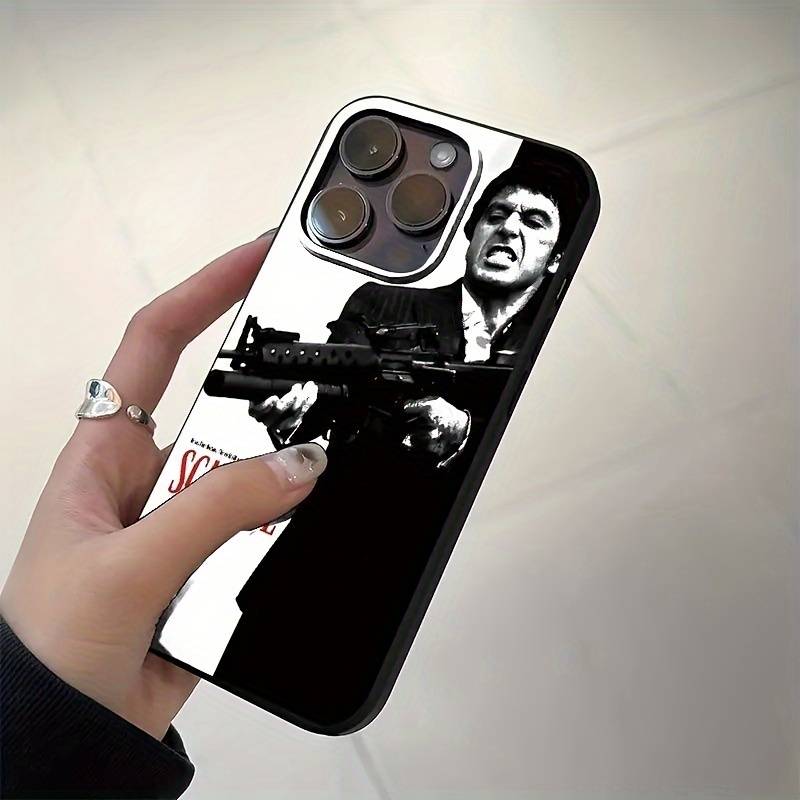 1Pc Black For iPhone 14 Phone Case Phone Cover