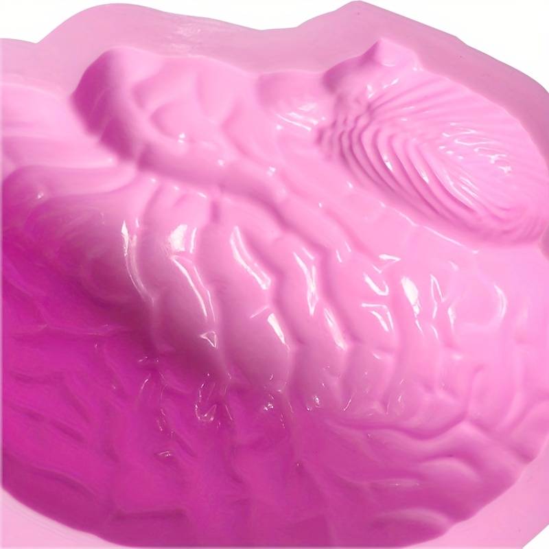 Suitable For Baking Molds Color Pink Brain