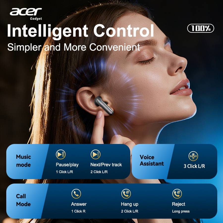Rechargeable Wireless Earbuds Headphones Headset