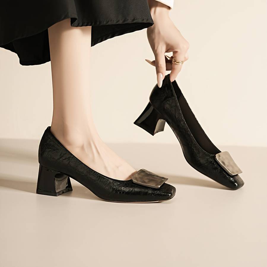 Women S High Heels Color Black Sizeuk 4