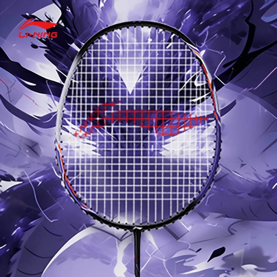 Badminton Racket Model Aypv0252 Pearl White Zircon Purple
