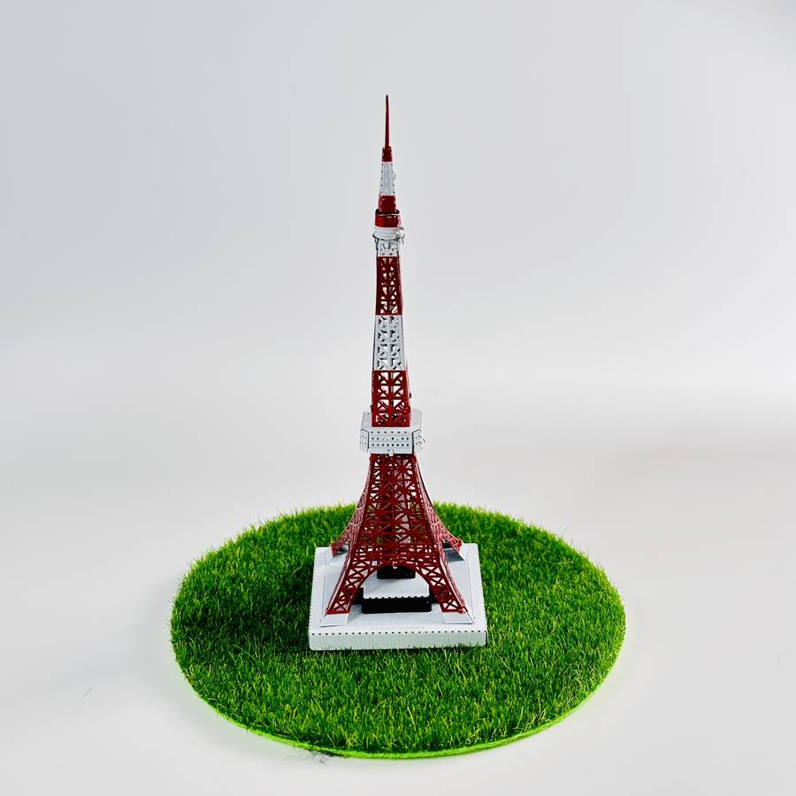 Building Toy Architectural Model Toy Set Model Tokyo Tower