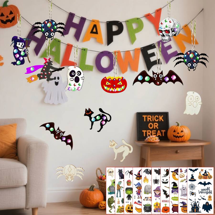 Halloween Decorations   Material Wood