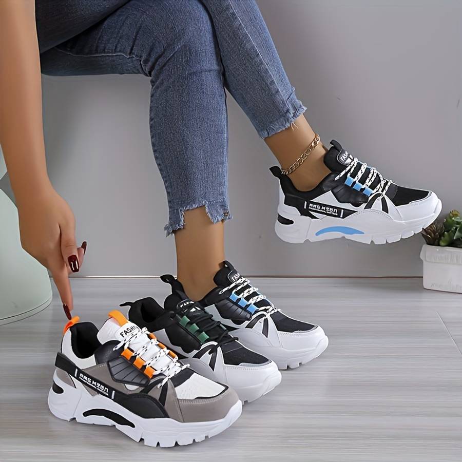 Women S Sneakers Color White Blue Sizeuk 5.5