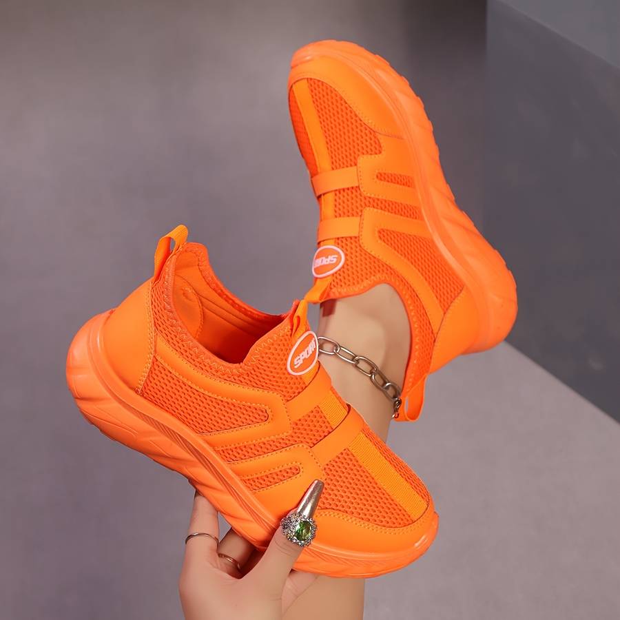 Women S Sneakers Color Orange Sizeuk 9