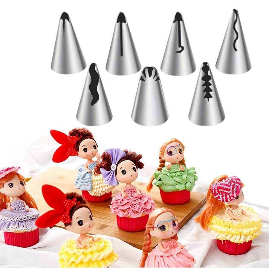 Professional Cake Decorating Head Color Blue
