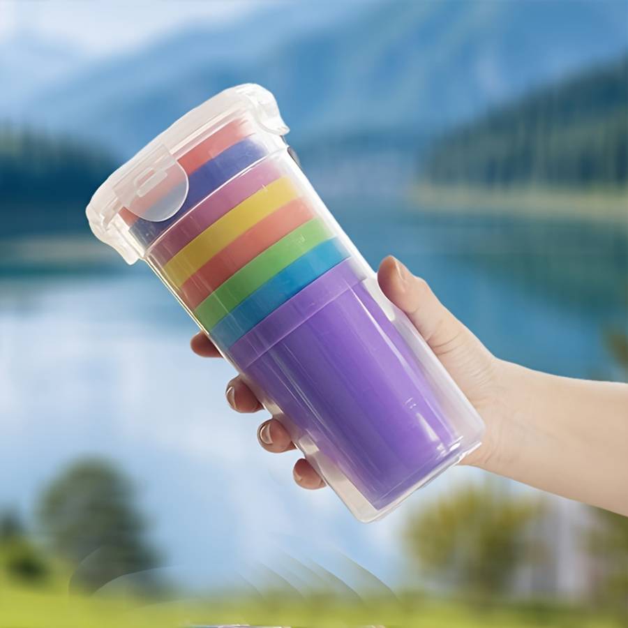 Water Cup Color 9Pcs Set Cups