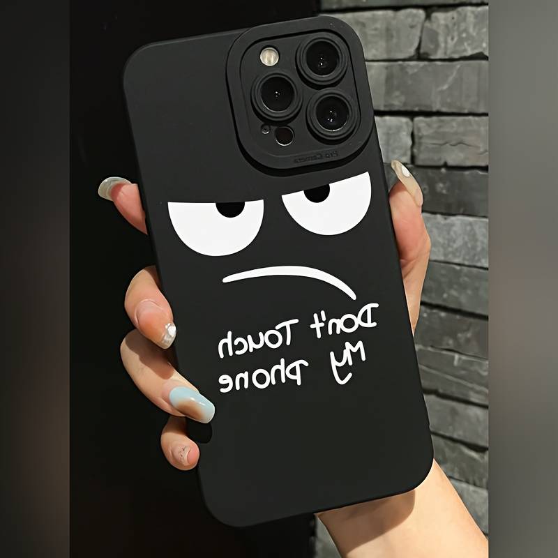 1Pc Black For iPhone 12 Pro Phone Case Phone Cover