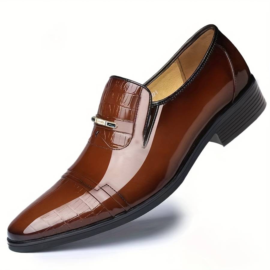 Mens Leather Shoes Color Sepia Sizeuk 7