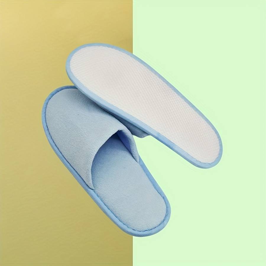 Cotton Slippers Color Blue Sizeuk 10