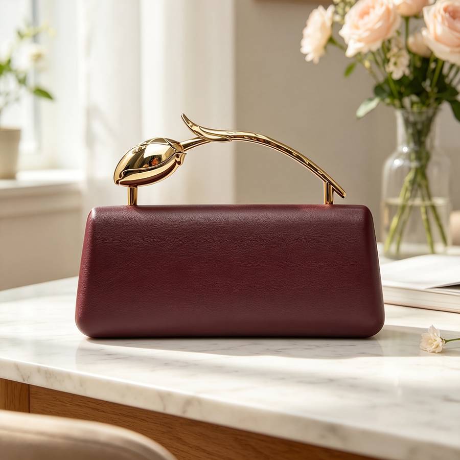 Women S Handbags Flower Plain White
