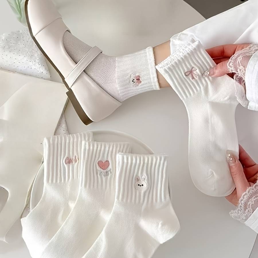 Women S Socks Color White Size Onesize