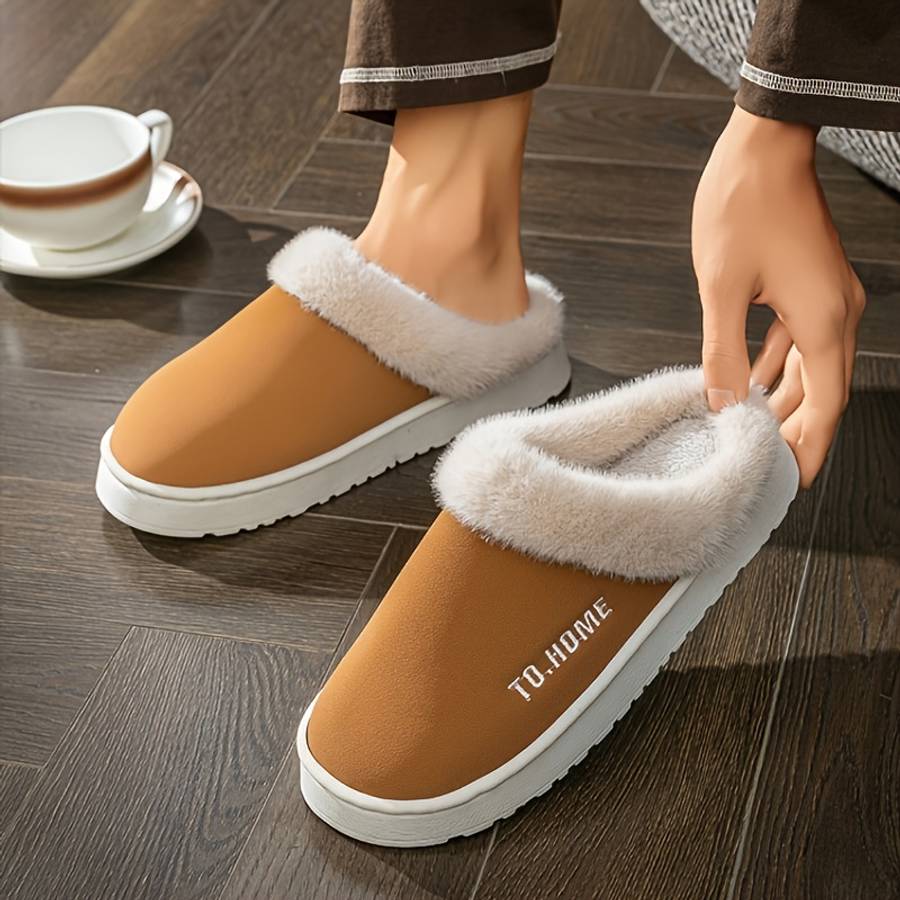Cotton Slippers Color Grey Sizeuk 5.5-6