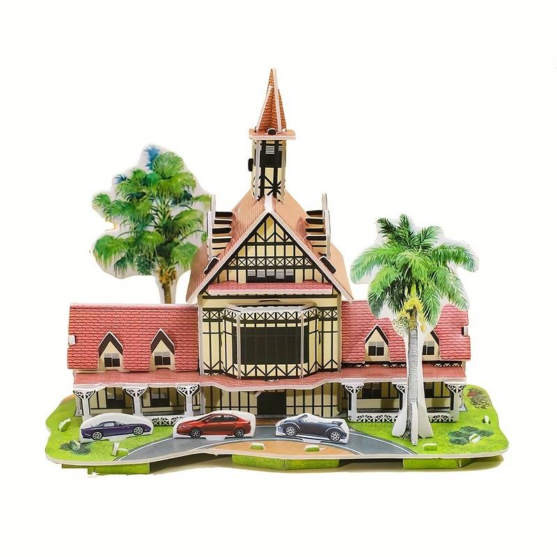 Building Toy Architectural Model Toy Set Model Zhjf A023