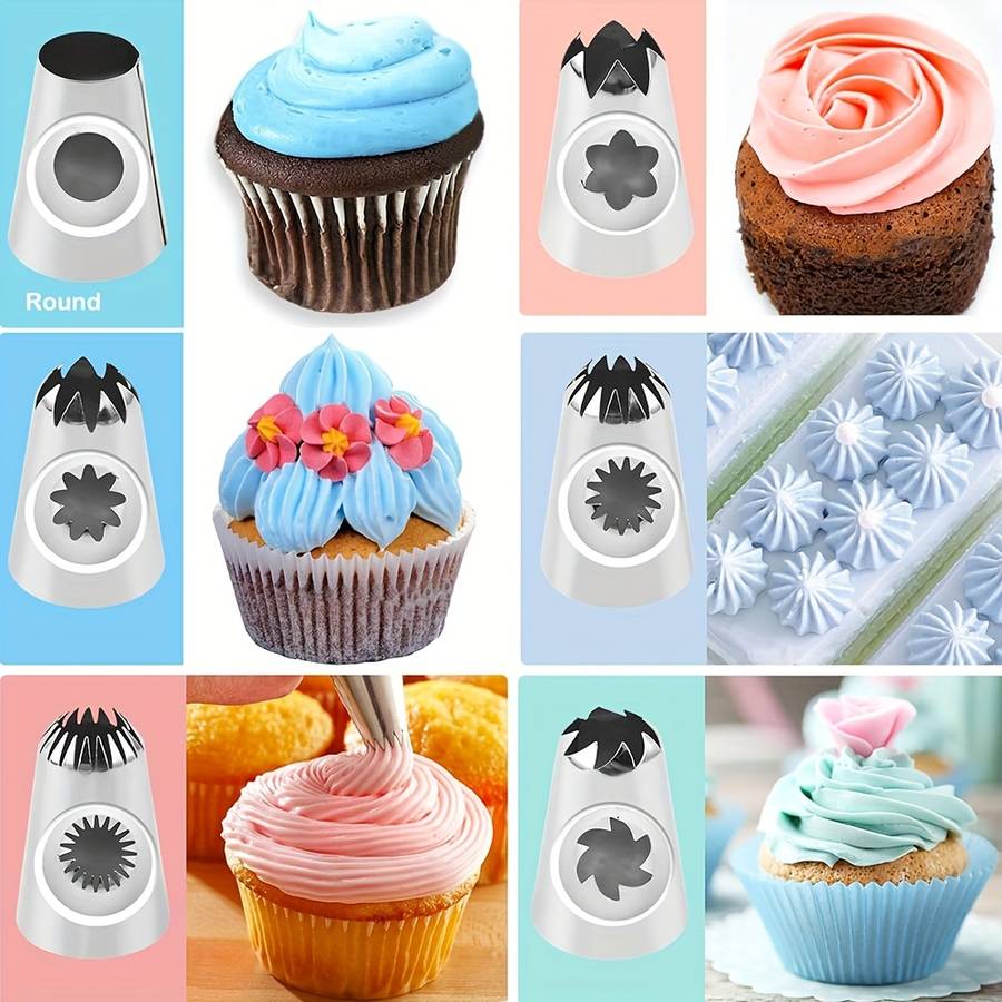 Professional Cake Decorating Head Color Pink 20