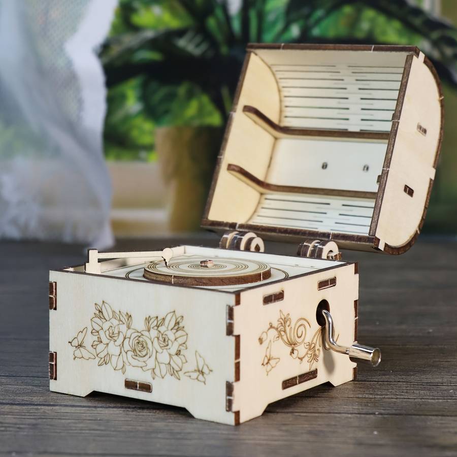 3D Puzzle Musical Instrument Model Style Hand Treasure