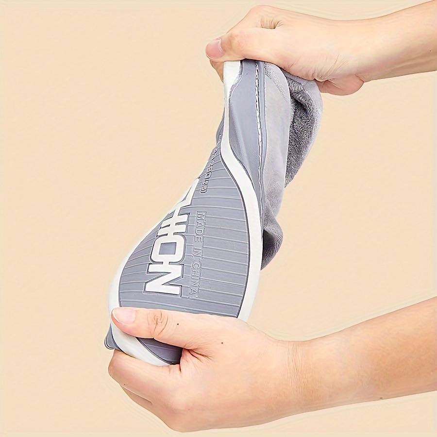 Cotton Slippers Color Granny Gray Sizeuk 5.5-6
