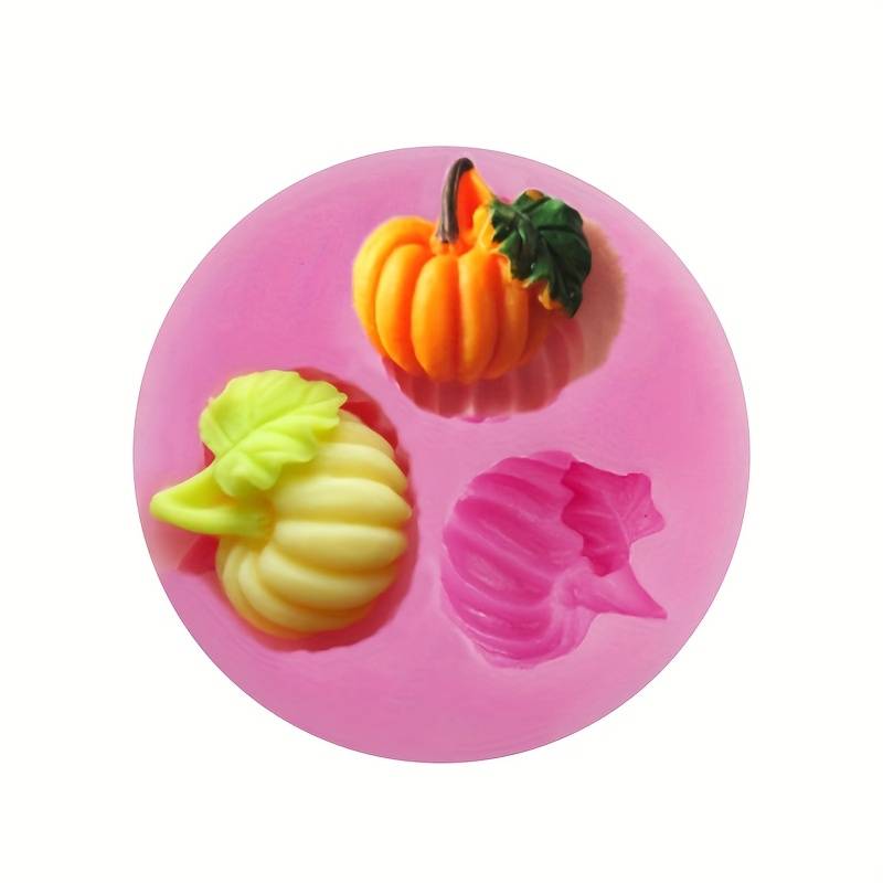 Suitable For Baking Molds Items 3 In 1 Pumpkin Round Mold