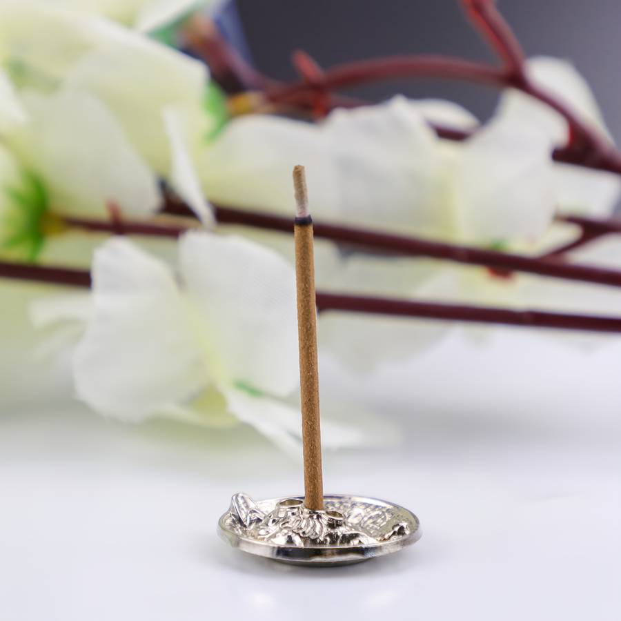 Incense Burner Items  2Pcs Silver Golden Toad Incense Insert Trumpet
