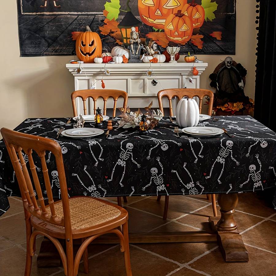 Halloween tablecloth decoration size 140 x 220cm