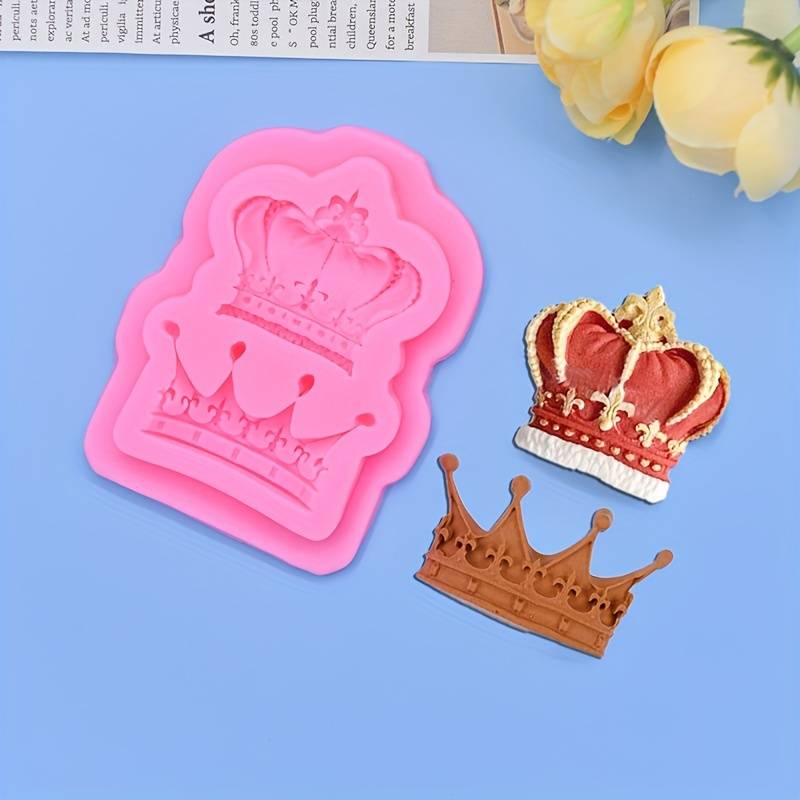 Suitable For Baking Molds Items Crown Silicone Mold