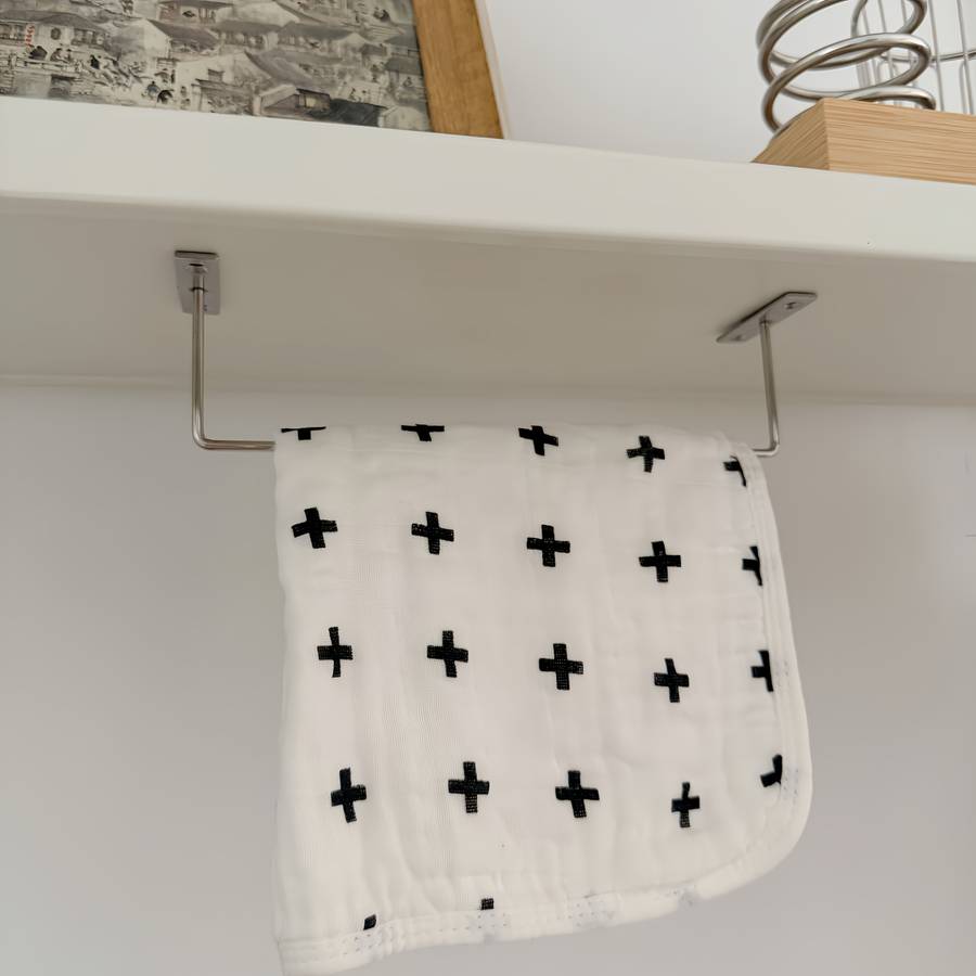 Bathroom Storage Rack Model Metal Hanger  4 Screws