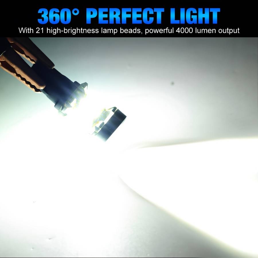Car Lights Color White
