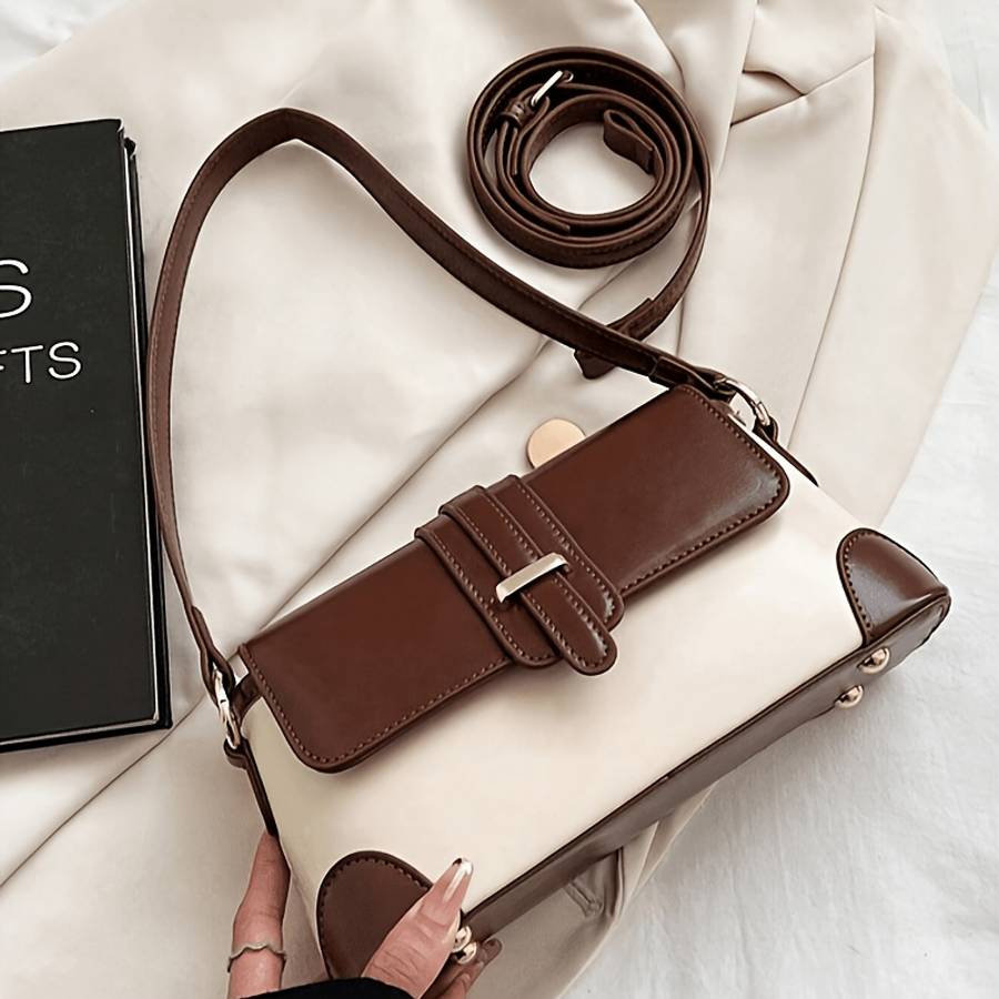 Women S Handbags White Brown