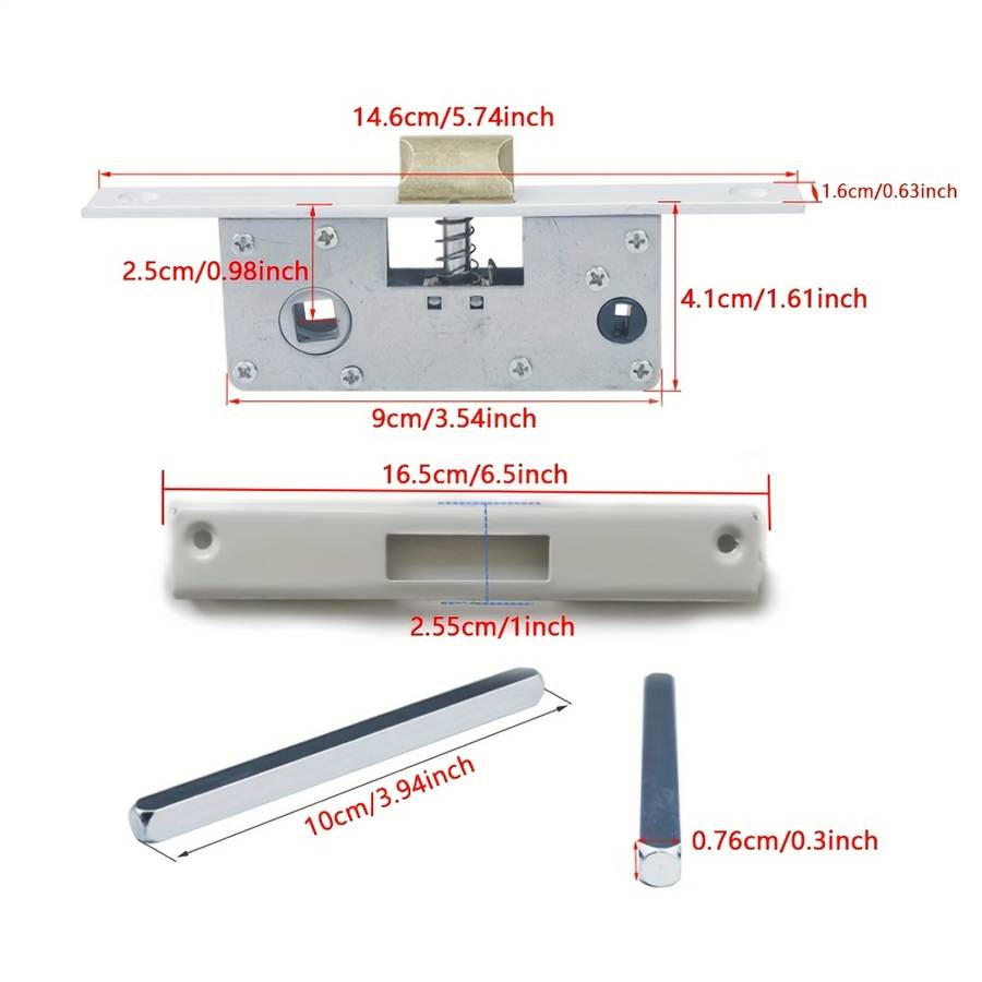 Lock Color White