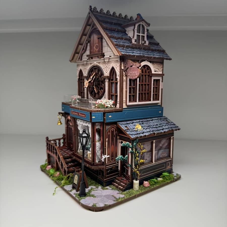 Building Toy Architectural Model Toy Set Model Little Cuckoo House  Sq 61