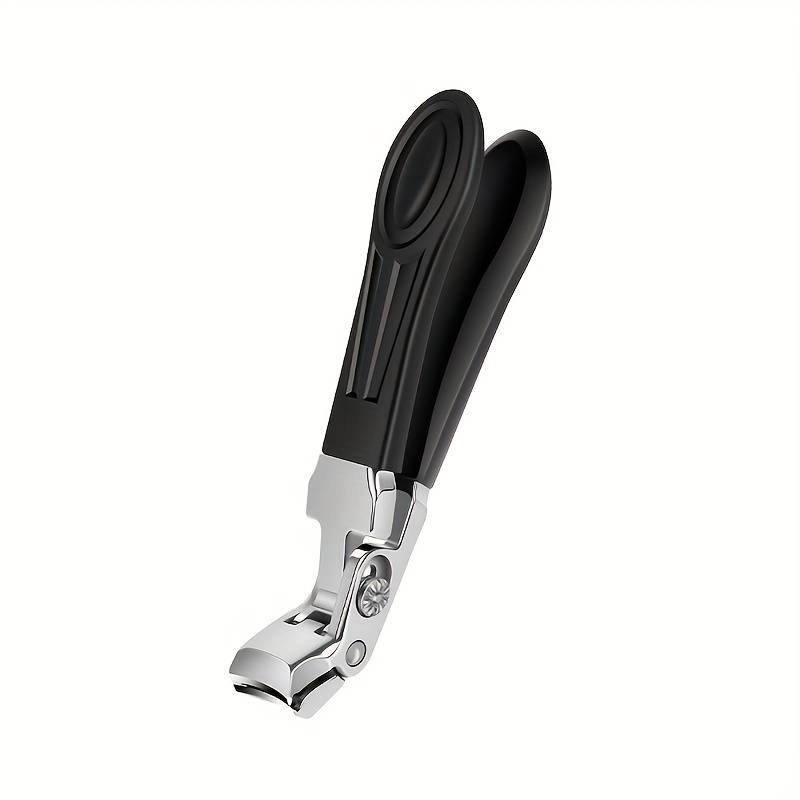 1pc Ergonomic Stainless Steel Nail Clippers Heavy-Duty Wide Jaw for Thick Toenails  Fingern