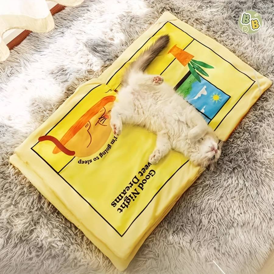 Pet supplies Style Cute Book Mat