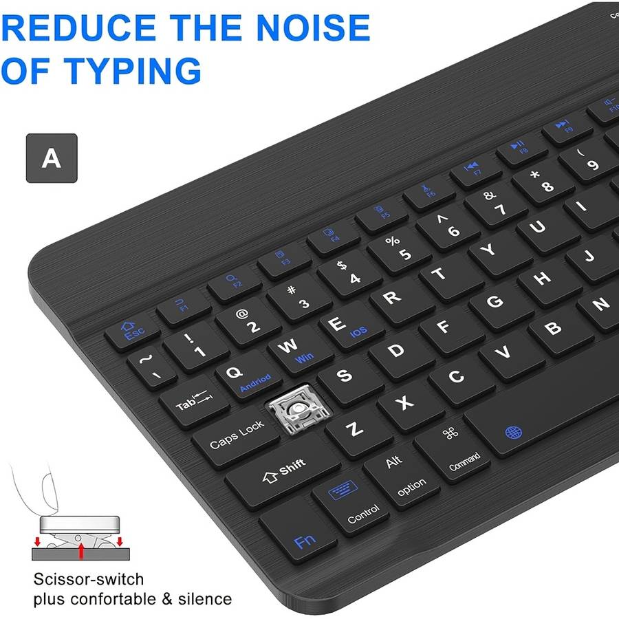 keyboard color Black size 10inch