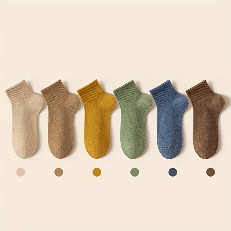 Women S Socks Color White 6 Pairs Size Onesize